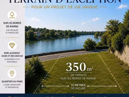 vente terrain à saint-maur-des-fosses (94100)  890 000 €