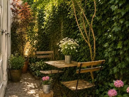 studio 30m² jardin usage privatif — daguerre/denfert paris 14e