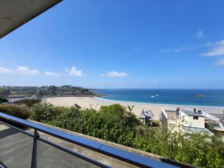 a perros-guirec  appartement t3 avec vue sur mer exceptionnelle !