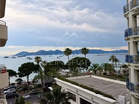 cannes – proche croisette - studio d’exception avec balcon  aperçu mer et garage