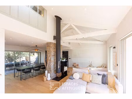 villa vue rade sur les pentes du faron