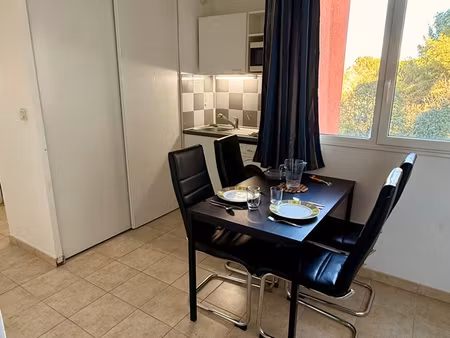 appartement t1 meublé de 30 m2 hab avec parking  lattes la c