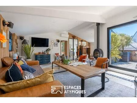 appartement contemporain esprit loft avec terrasse la baule