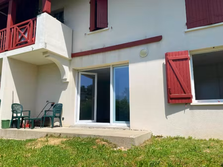appartement t2 cambo les bains terrasse jardin