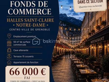 fonds de commerce à grenoble