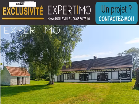 maison typique sur plus de 3 700 m² de terrain clos et arboré – favières