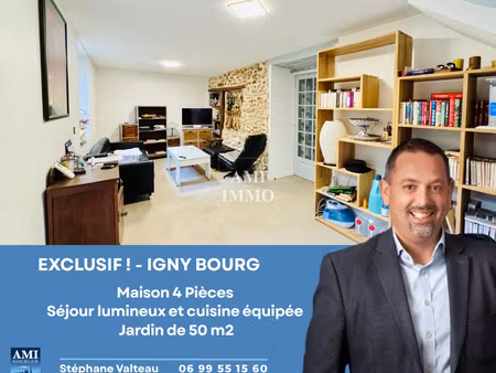 maison de charme coeur de bourg d'igny