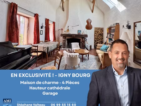 meulière 4 pièces - igny bourg
