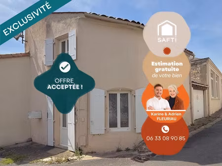 vente maison 4 pièces 70 m² à sainte-hermine (85210)  129 000 €