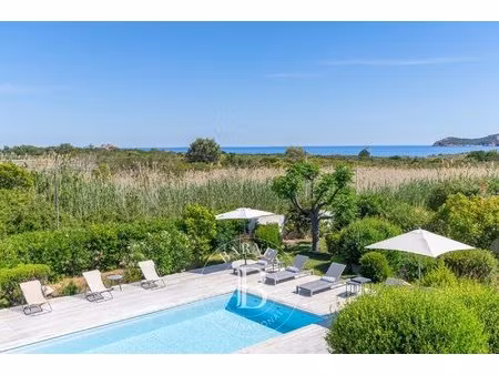 vardiola  sainte-lucie-de-porto-vecchio  villa vue mer panoramique et plage à pied  6 cham