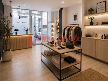 quartier rochechouart local commercial + chambre de service