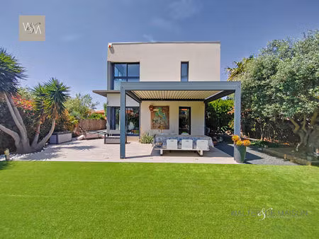 villa d'architecte contemporaine 170m² ? vue canigou & esprit balinais à torreilles plage