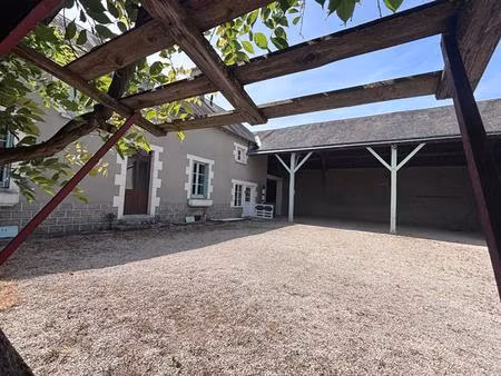ensemble immobilier vineuil maison + granges