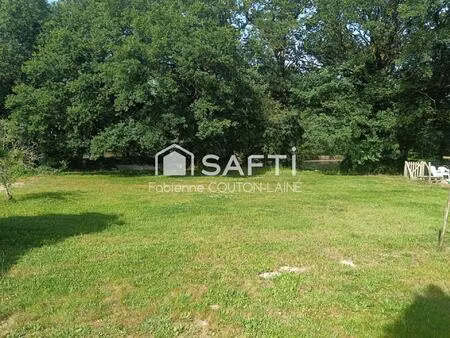terrain 3079 m² en partie constructible + étang