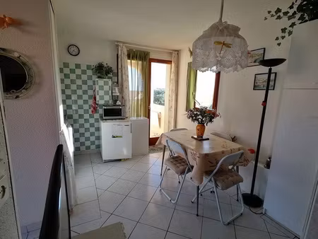 achat appartement 2 pièces 22m² st pierre la mer 11560