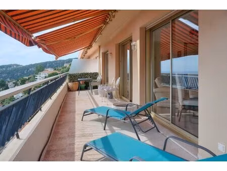 villefranche-sur-mer 3 pièces avec terrasse parking garage cave