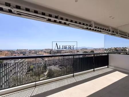 cannes montfleury penthouse 3p vue mer