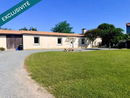 vente maison 4 pièces 94 m² à léogeats (33210)  190 000 €