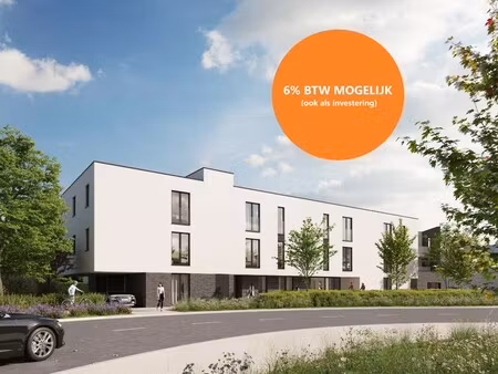 exclusief ben-nieuwbouwappartement in het hart van oudegem – luxueus wonen aan 6% btw (ond