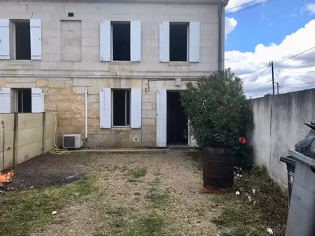 vente maison 3 pièces 56 m² génissac (33420)