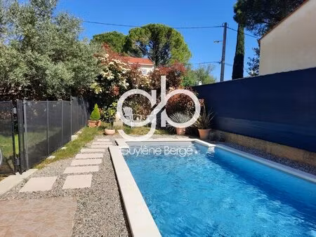 villa familiale de 148 m2 avec piscine et grand garage à montarnaud environnement calme et