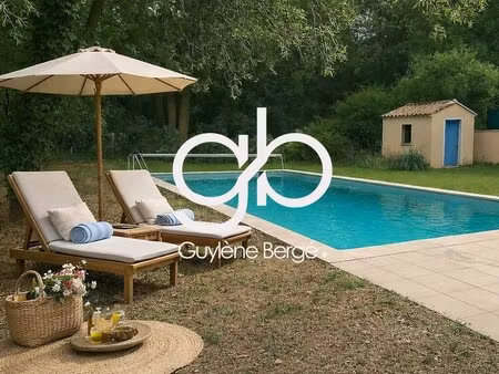 villa familiale avec piscine à montarnaud calme absolu et proximité montpellier