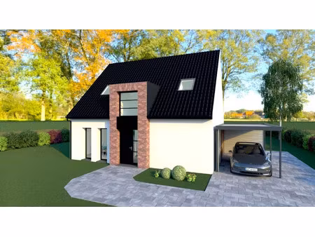 vente maison neuve 5 pièces 90 m² à niergnies (59400)  245 340 €