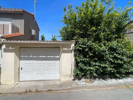garage sur petit terrain
