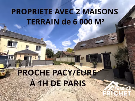 vente maison 6 pièces 134 m² à pacy-sur-eure (27120)  299 000 €