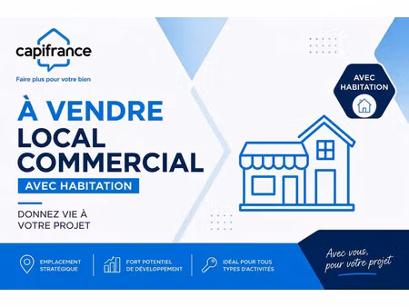 vente commerce 8 pièces 200 m² pleyben (29190)