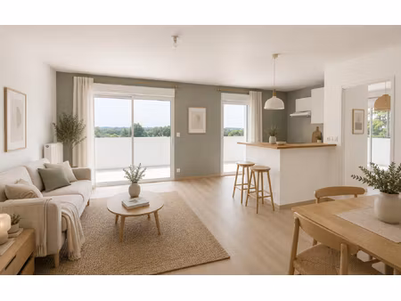 achat appartement 3 pièces 68m²