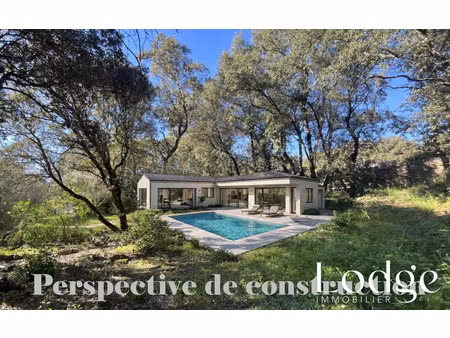 vente terrain 1740m2 pourrières 83910 - 250000 € - surface privée
