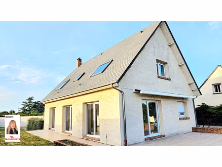 gaillon centre ville  au calme - maison de 128 m2 - 4 chambres sur sous-sol total - terrai