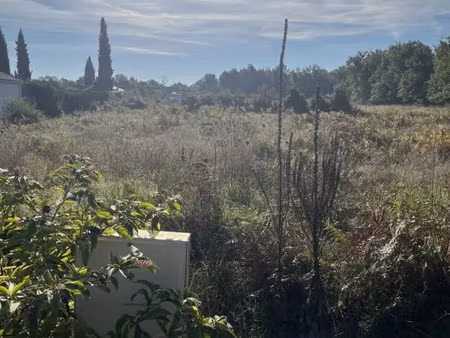 vente terrain à construire 516 m² lacanau (33680)