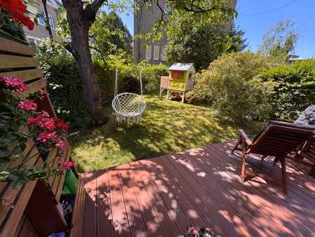 maison 4 ch. woluwe-saint-lambert avec jardin