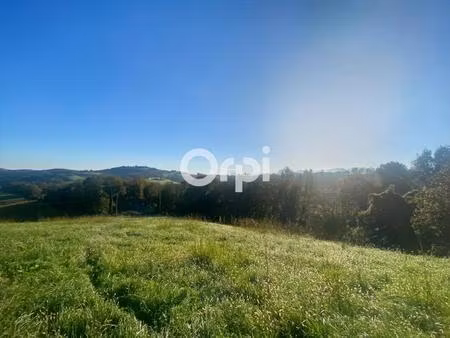 terrain à bâtir avec vue panoramique sur les pyrénées