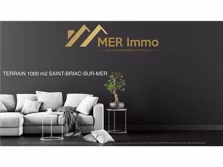 vente terrain à saint-briac-sur-mer (35800) : à vendre / 982m² saint-briac-sur-mer