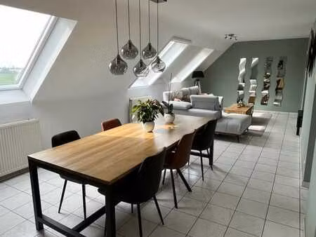 appartement 2 ch. lum. avec vélux  hannut