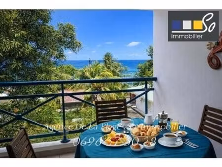 vente beau t2 meublé proche plage le diamant martinique