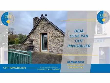 location meublée appartement 2 pièces 25.82 m² à loutehel (35330)  530 €