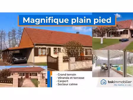 maison plain-pied 99 m² et 20 m2 supplémentaire de véranda