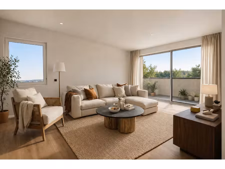 superbe f3 dans residence de standing avec terrasse et parking