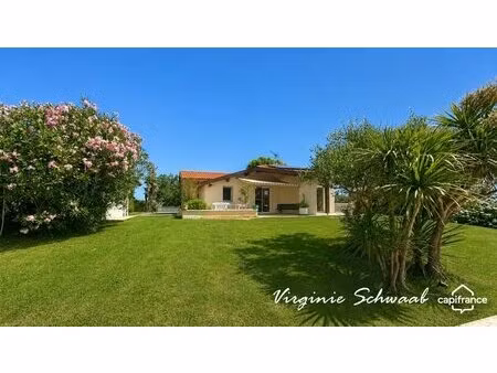 maison - dpe b - plain-pied 126 m² - terrain clos - 4 chambres - sous-sol à habas (40)
