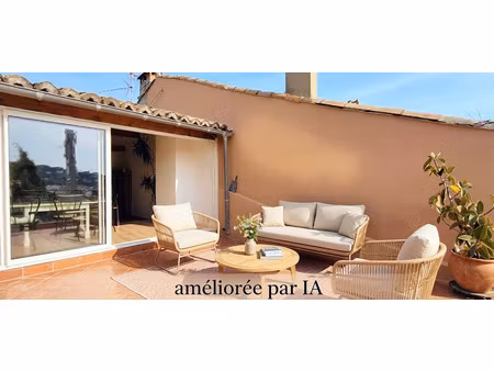 appartement 3 pièces de 80m2 + terrasse de 17m2