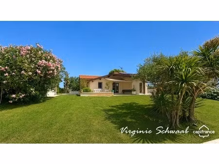 maison - dpe b - plain-pied 126 m² - terrain clos - 4 chambres - sous-sol à habas (40)