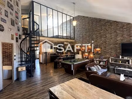 loft d'exception au cœur de thionville – f5 entièrement rénové