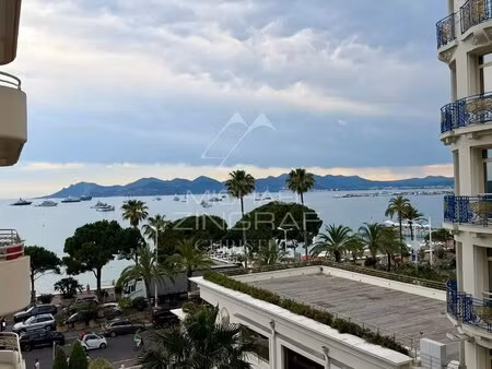cannes – proche croisette - studio d’exception avec balcon  aperçu mer et garage - mzica75