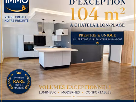 achat appartement 4 pièces 104m²