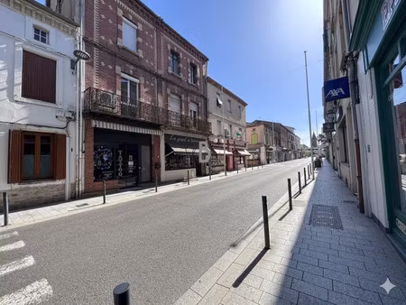 immeuble - local commerciel loué+ 2 appartements - carmaux