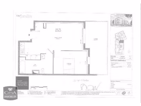 location appartement 2 pièces 43m² neuilly sur marne 93330